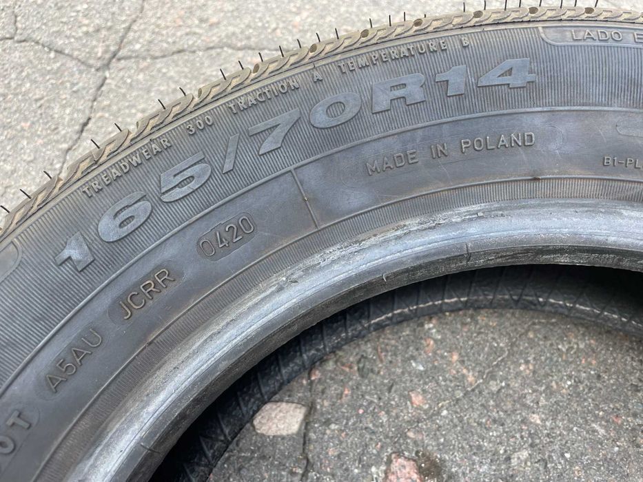 Рік: 2020 - Fulda EcoControl 165/70R14 81T шини бу літо 2 штуки