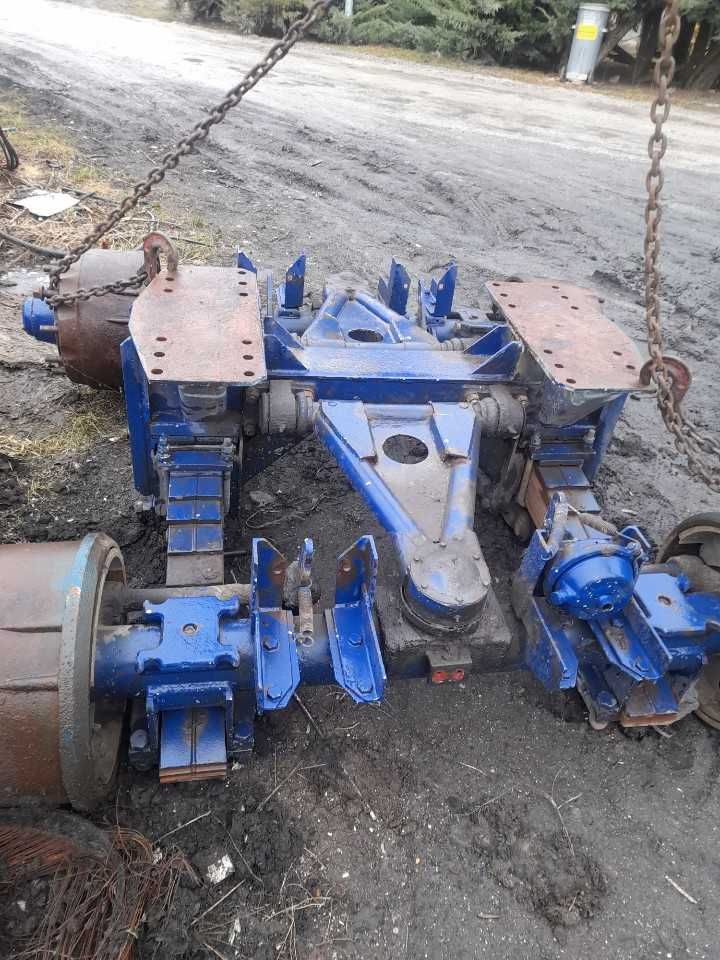 Przyczepa tandem wózek tandem oś osie 30 ton DMC podwozie, zawieszenie