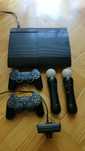 konsola ps3 super slim pady move kamerka hen