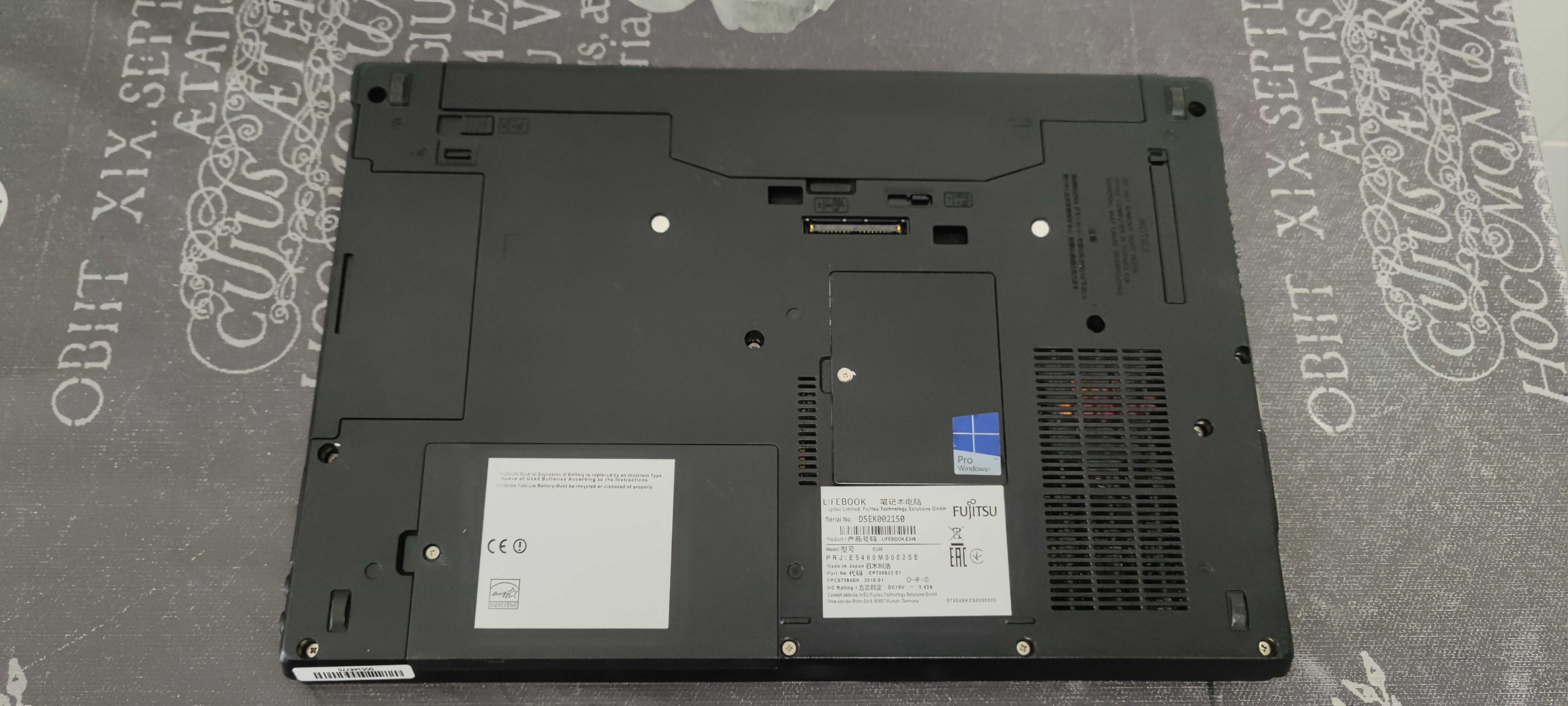 Lenovo Fujitsu LifeBook E546  i3-6100U 2.30GHZ