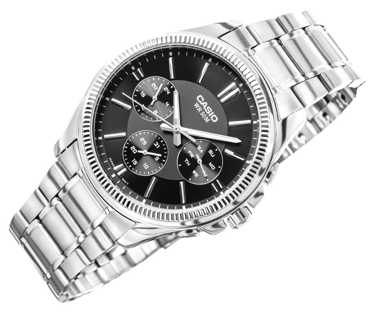 zegarek męski casio mtp-1375d-1avdf + box