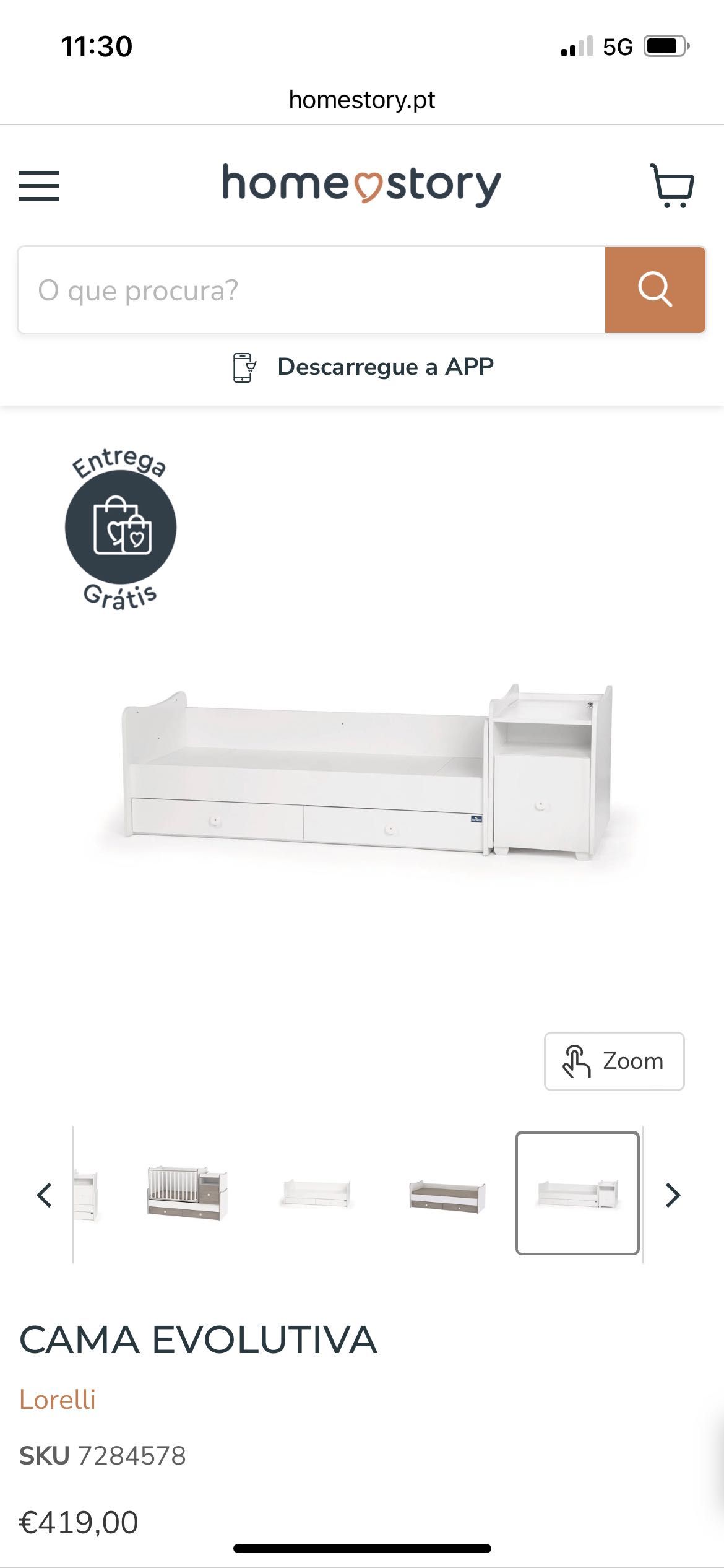 Berço evolutivo Lorelli