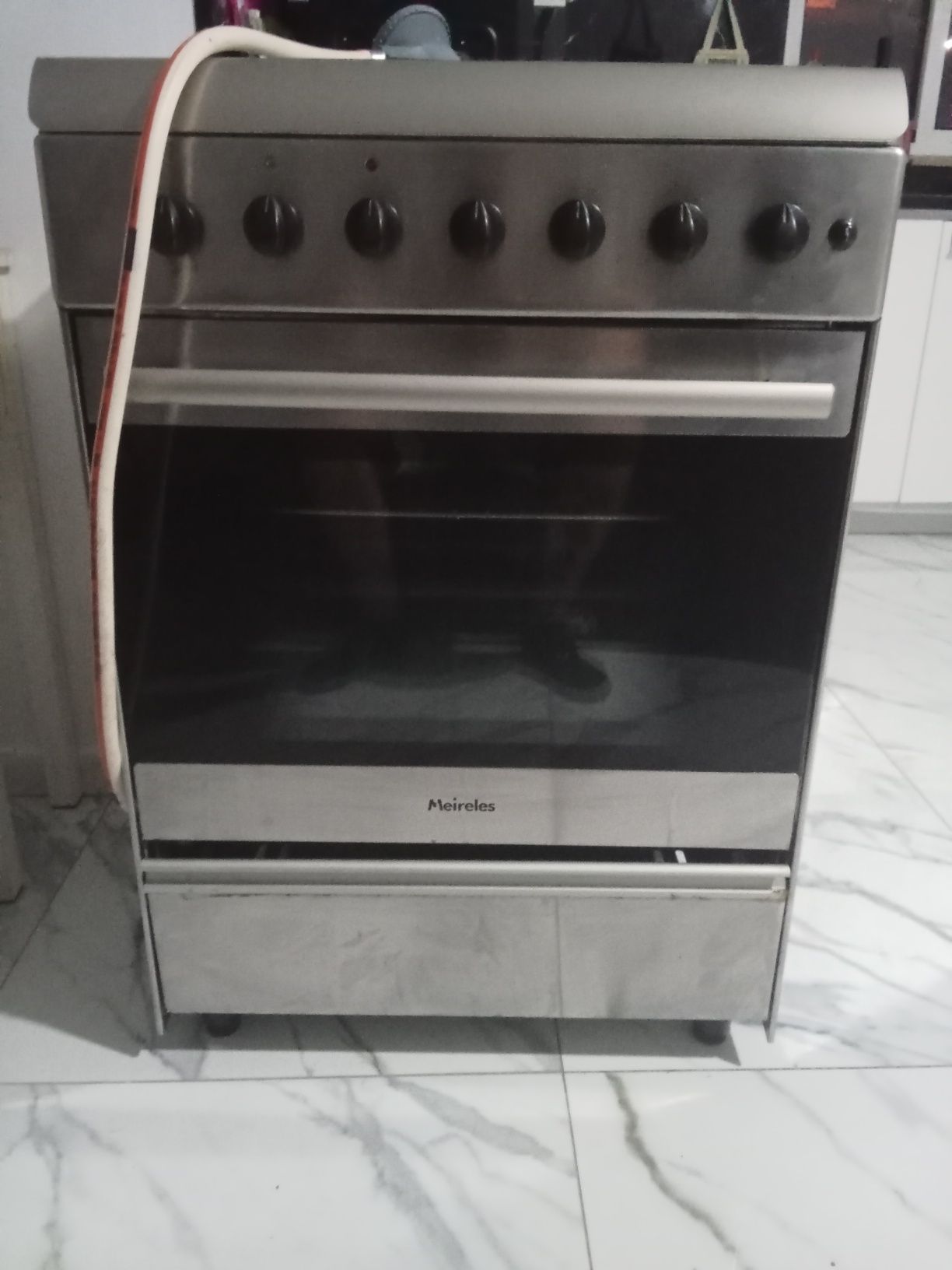 Fogão a gás com redutor