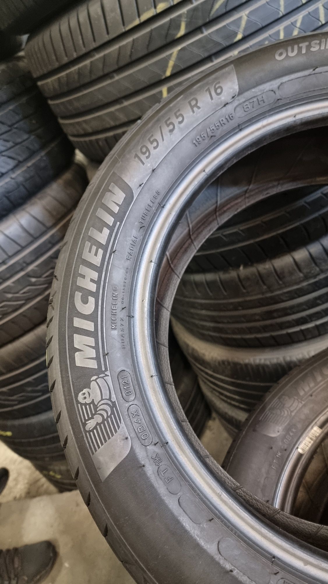 Шини літні 195х55хR16 Michelin Primacy4 S3 2 ШТ 90% Протектор 2021рік