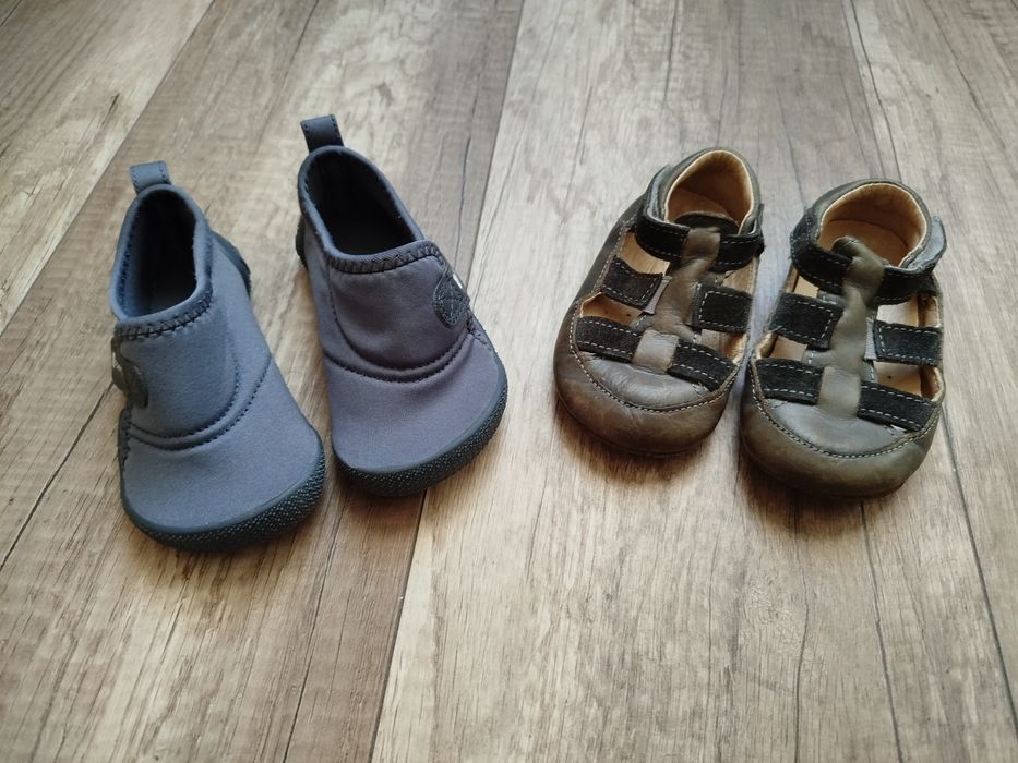 Zestaw kapcie barefoot, obex, decathlon