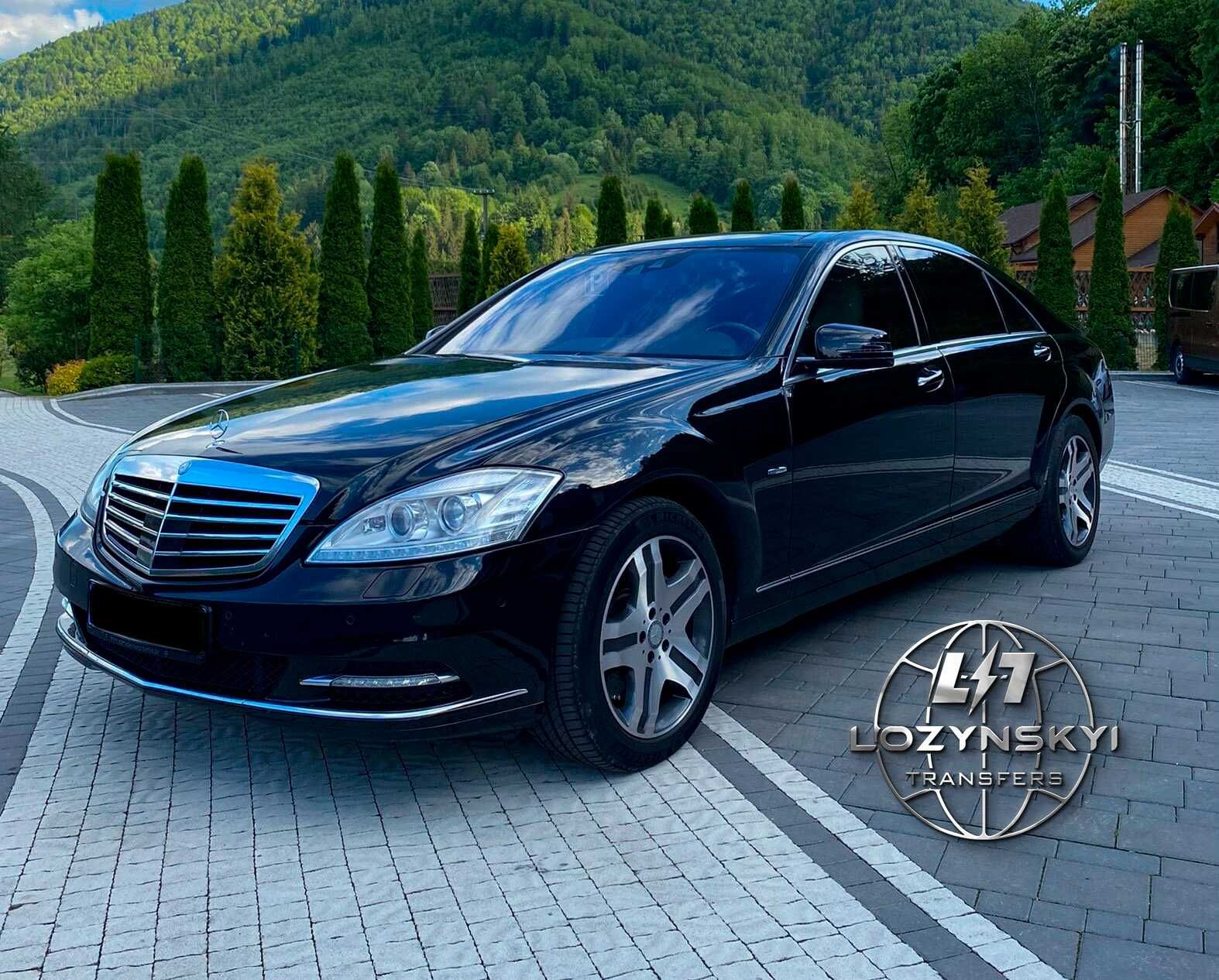 Mercedes S-class 221 - vip Перевезення - Весілля - Трансфер за кордон