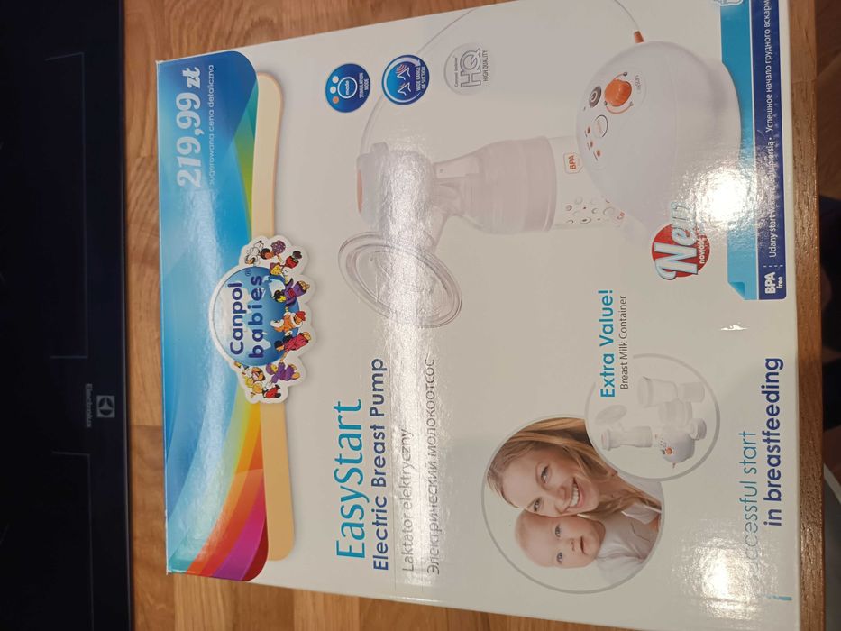 Laktator elektryczny + kolektor mleka