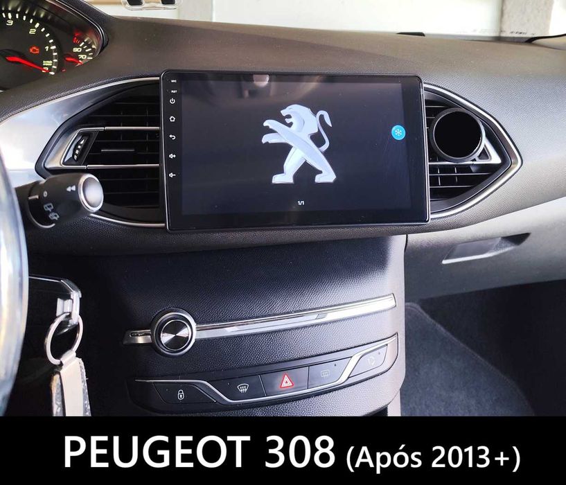 (NOVO) Rádio 2DIN 9" [4+64GB] • PEUGEOT 308 / RCZ • Android