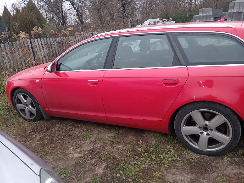 Audi A6 C6 lz3m maska zderzak przód przedni błotnik prawy lewy drzwi