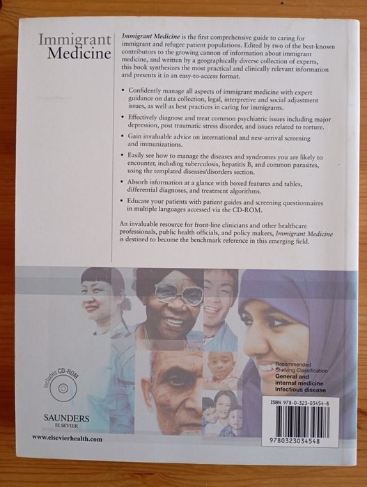 Livro Immigrant Medicine