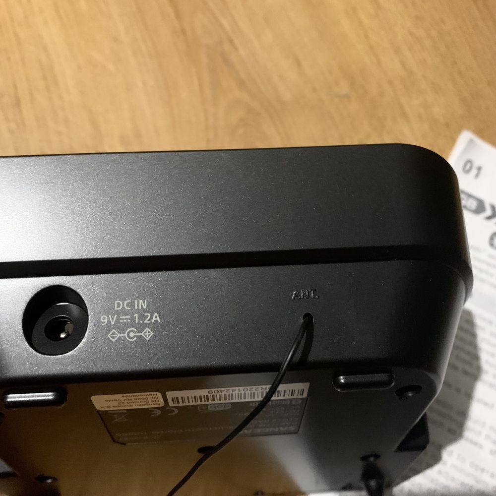 Radiobudzik Sangean DCR-90 BT - LCD bluetooth USB HiFi - jak nowy