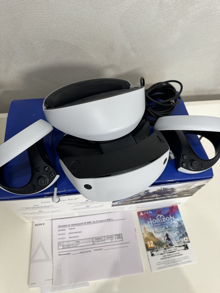 Окуляри віртуальної реальності VR2 на Sony PlayStation