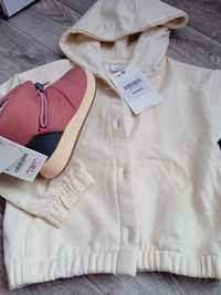 Zara Бомбер рубашка куртка 104 110