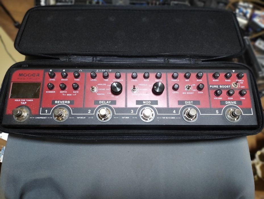 Mooer Red Truck - pedaleira