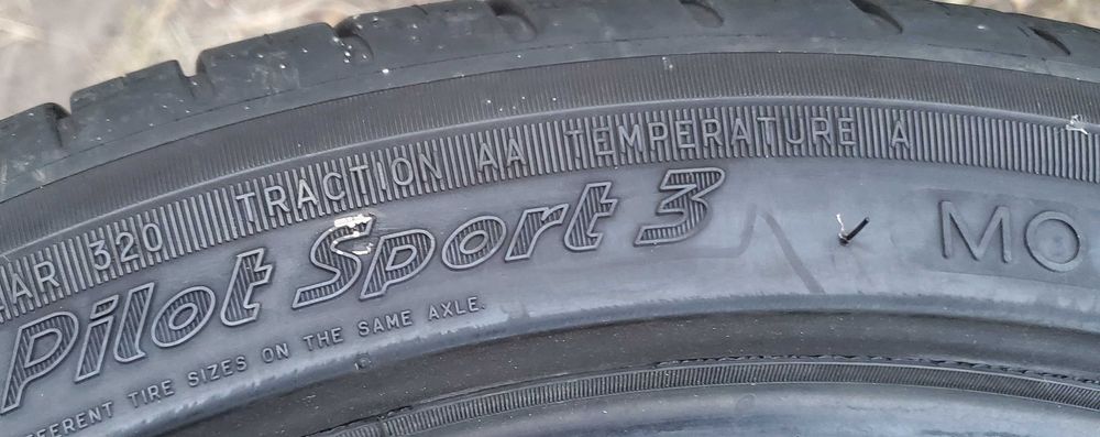 Летние шины 285/35 ZR20, Michelin Pilot Sport 3.