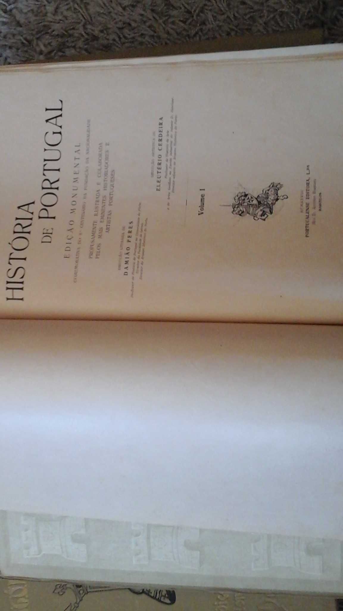 História de Portugal Edição Monumental da Portucalense Editora 1928