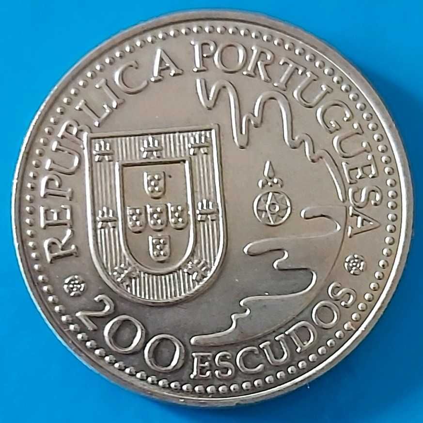 200$00 de 1993 IV Série dos Descobrimentos  Ilha de Tanegashima