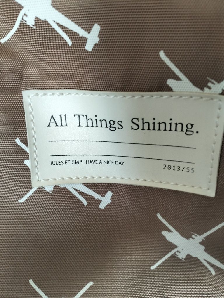 Mocna i solidna torba/torebka; All Things Shining