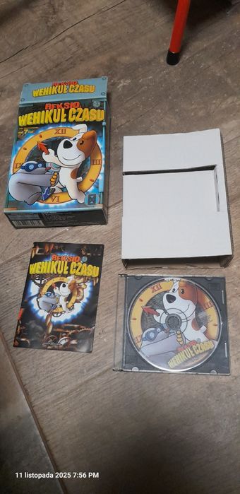 Reksio I wehikuł czasu mini box PL gry PC gra komputerowa