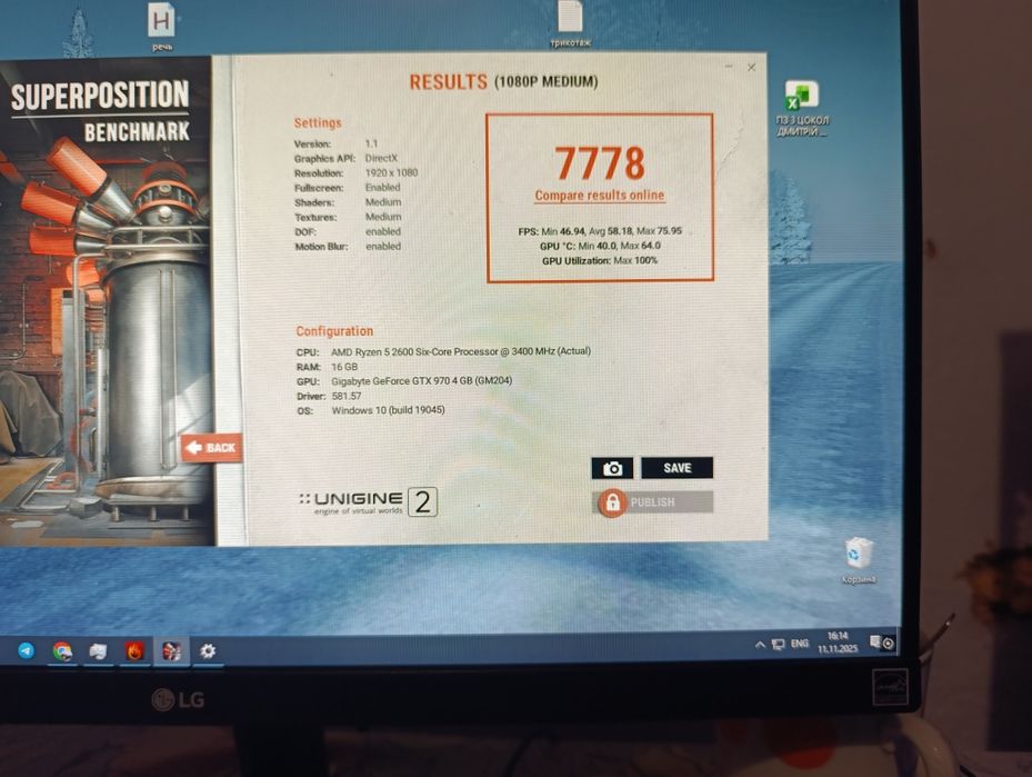 Nvidia Geforce GTX 970 4gb