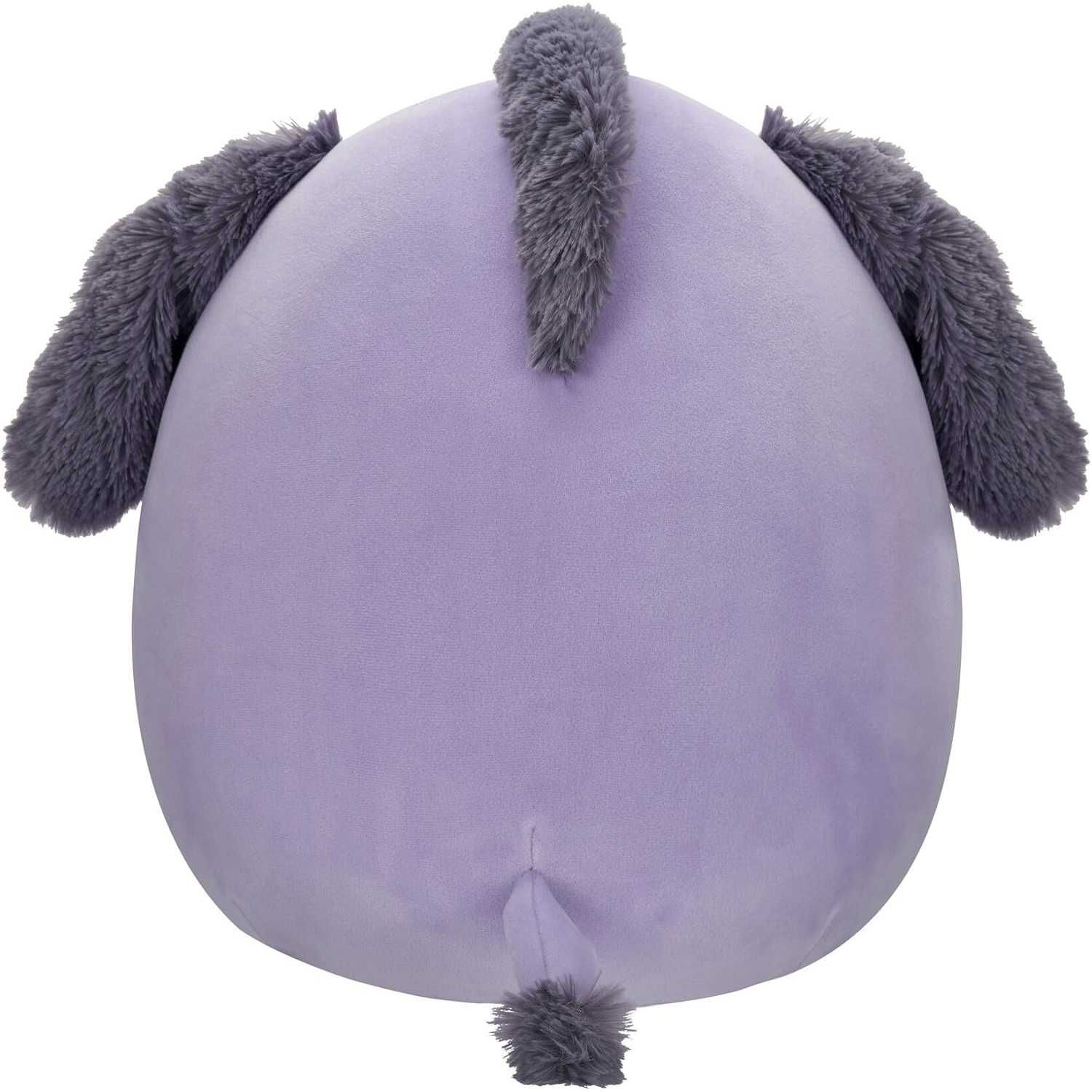 Squishmallows Miękka Maskotka Pluszowa Fioletowy Osioł Deacon 30cm