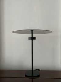 Duńska lampa stołowa Bolia Reflection, czarne aluminium