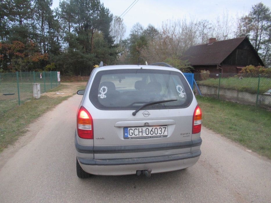 ** OPEL ZAFIRA 2.0 DIESEL 7 osobowa hak opłaty rok okazja **