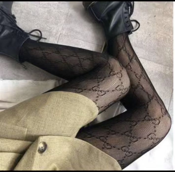 Nowe rajstopy Gucci czarne r. Uniwersalny ( pasują do L)