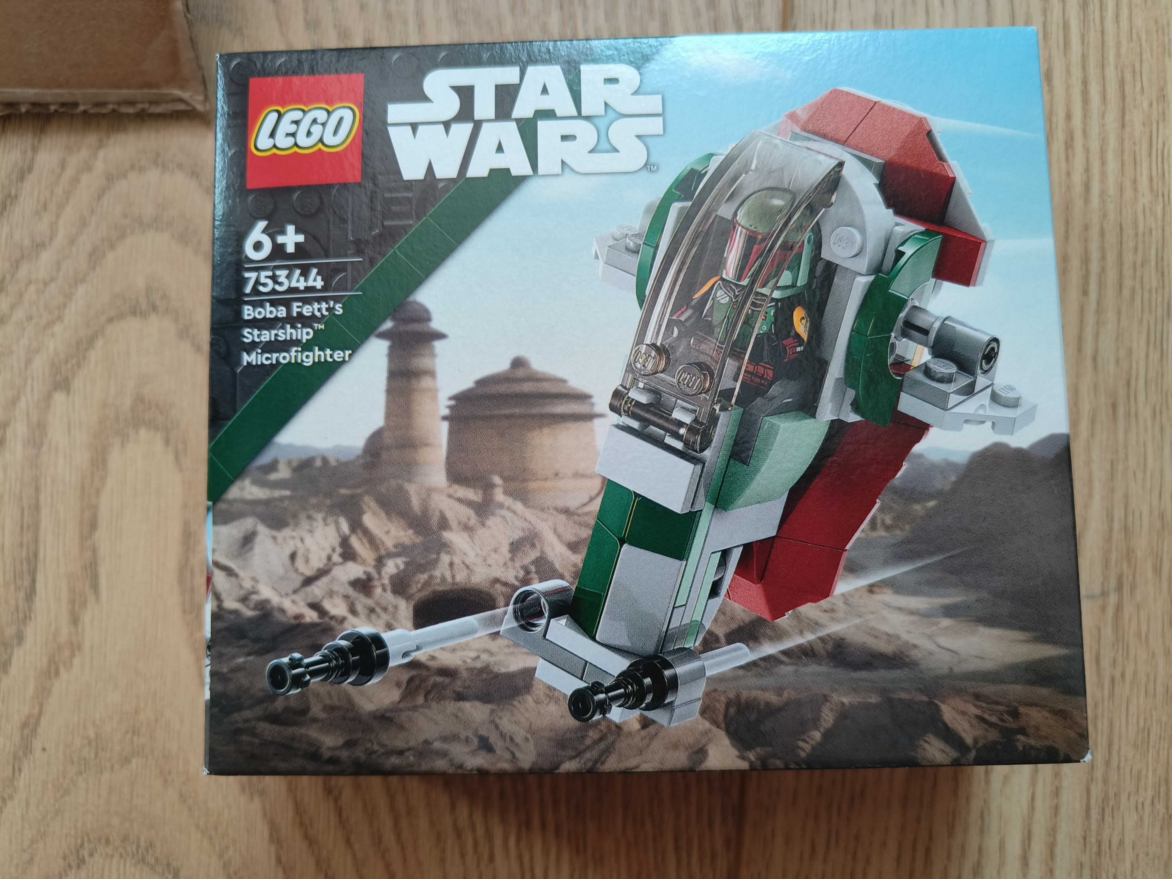 KLOCKI LEGO Star Wars 75344 Mikromyśliwiec kosmiczny Boby Fetta