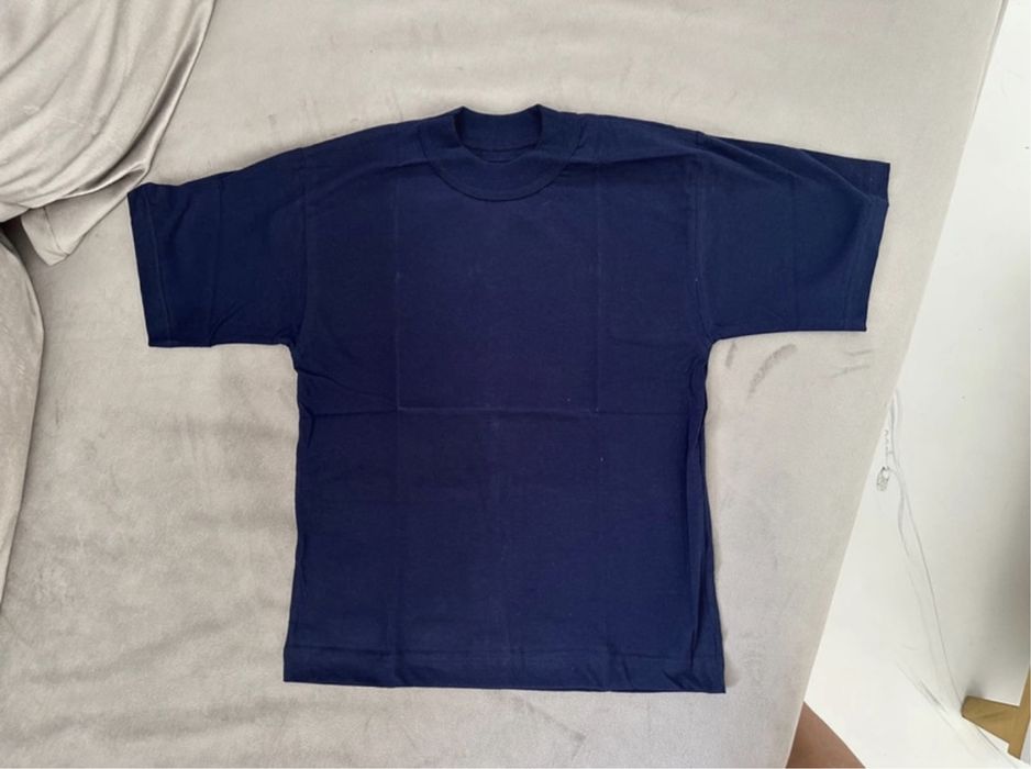 oszulka bawełniana t-shirt nowy granatowy rozmiar 128