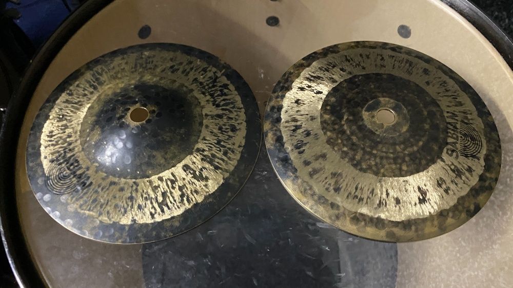 Sabian Radia Nano-Hats 7" - Terry Bozzio - Raro