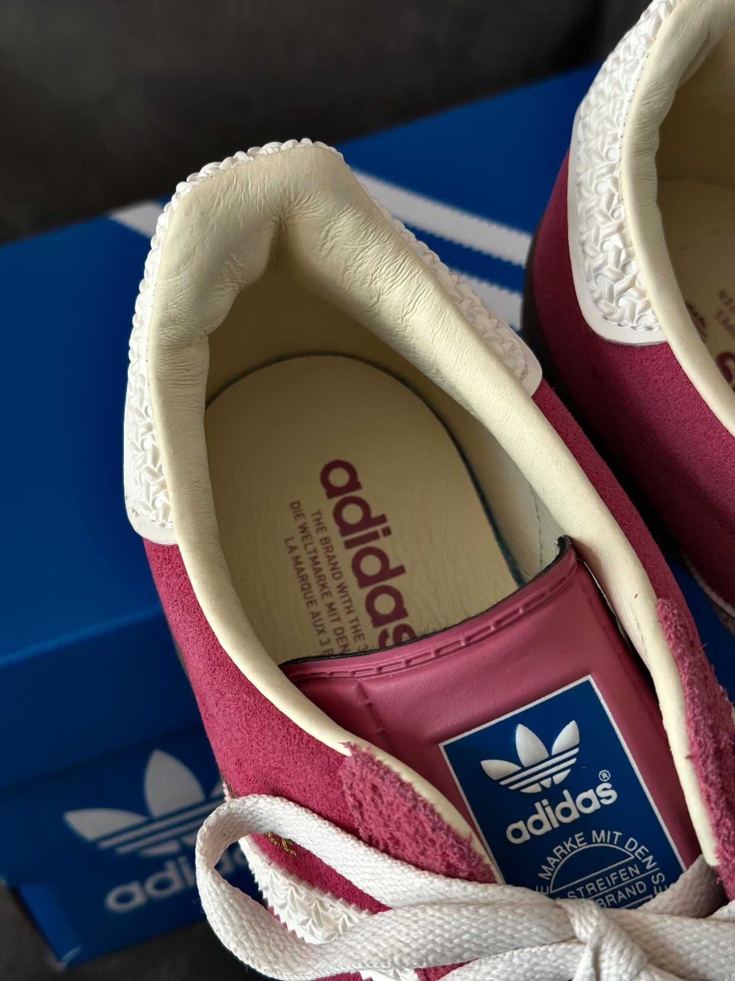 Buty codzienne adidas Gazelle Indoor Pink Espadryle R.37
