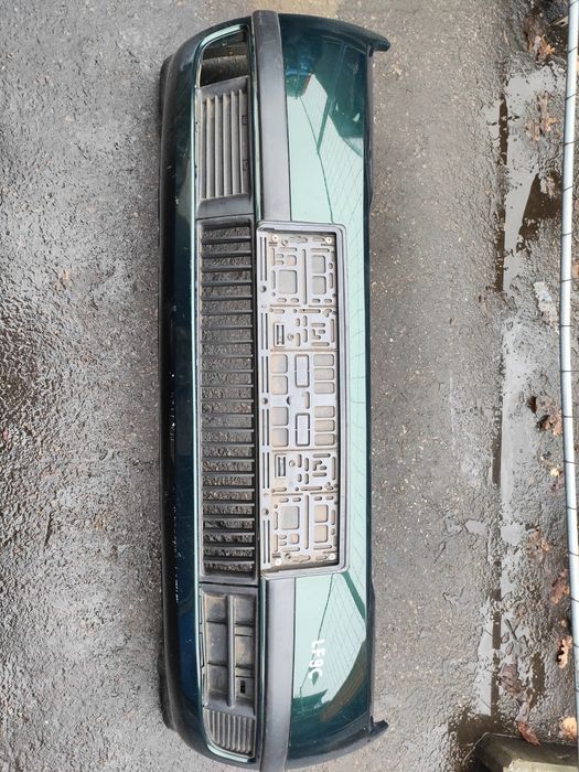 Skoda Fabia 1 zderzak przedni zielony LF9C