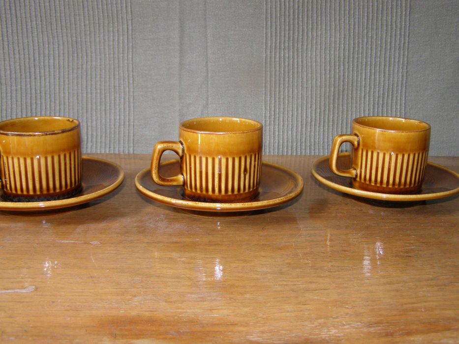 Filiżanki Kera Vitral Czechosłowacja lata 70-te