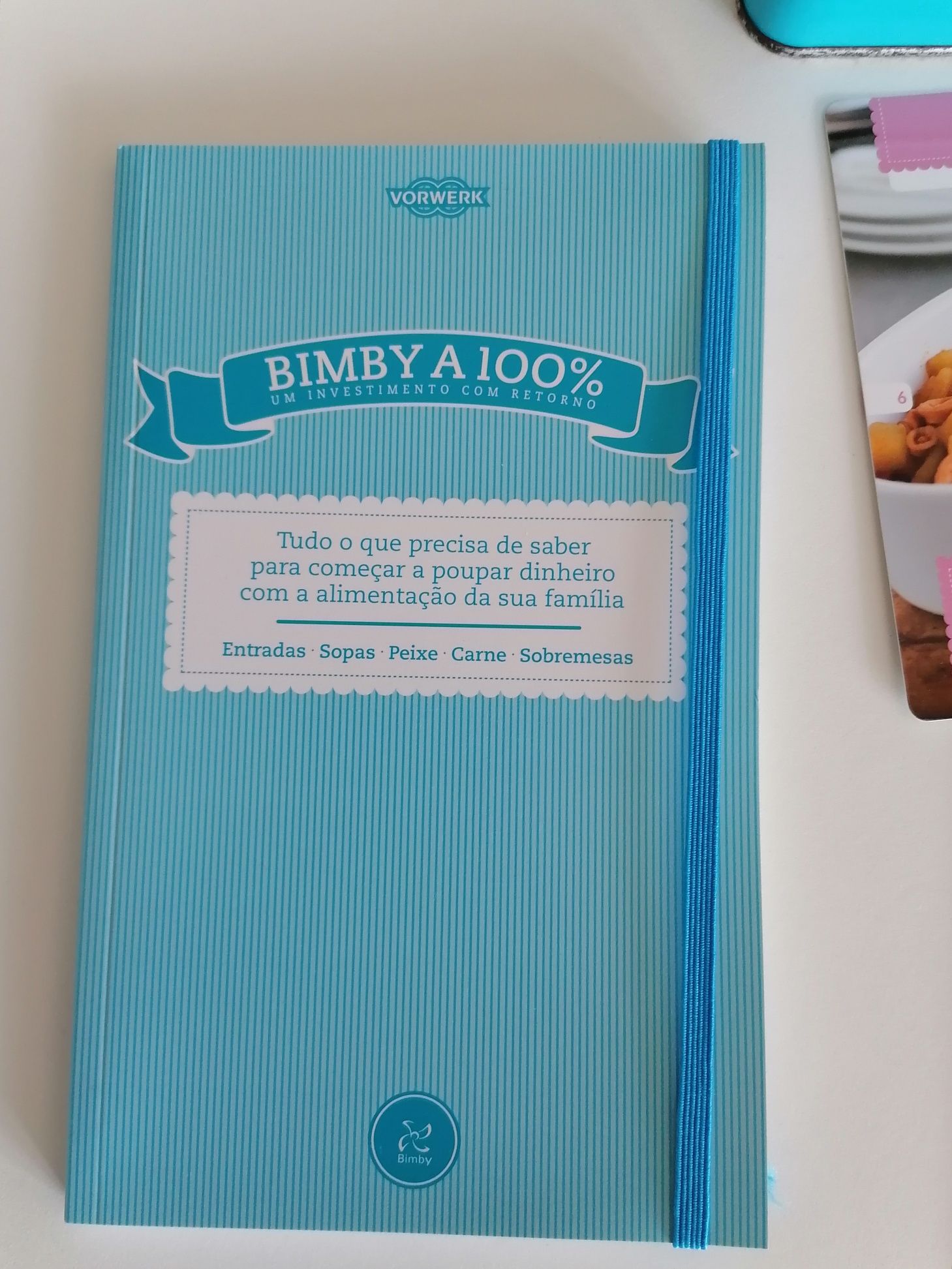 Caixa Metal com receitas Bimby