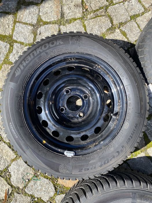 Felgi stalowe 14x5,5 ET 37.5 Ford Ka 2, Fiesta, Fusion opony 165/70R14