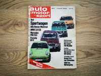 Czasopismo Auto Motor und Sport z czerwca 1975 roku (j. niemiecki)