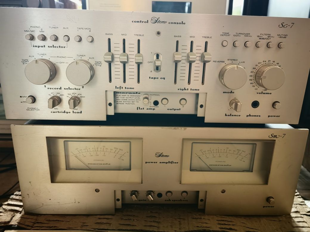 Wzmacniacz Marantz sm7 i sc7