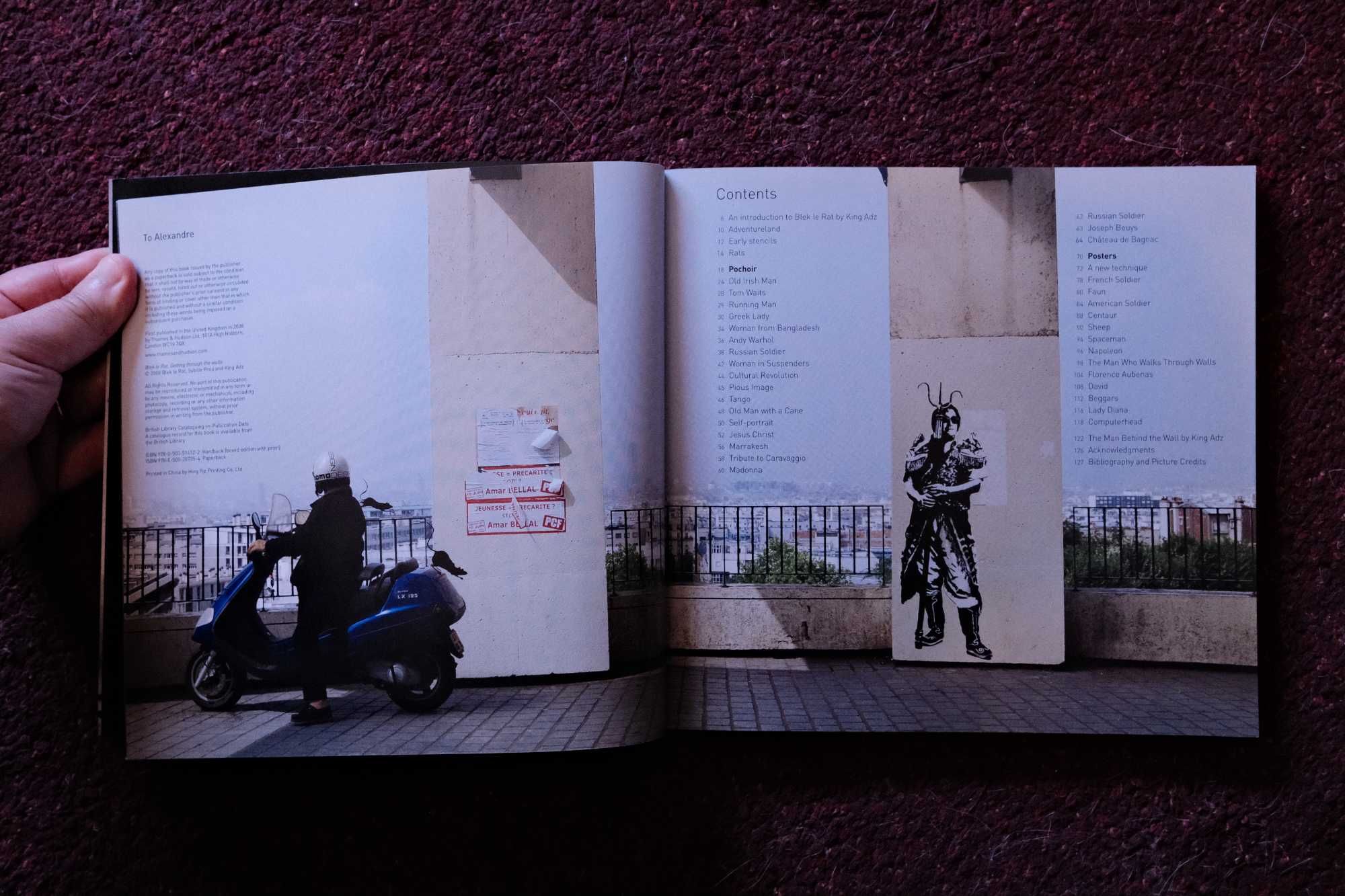 'Getting Through the Walls', Blek le Rat (2008)