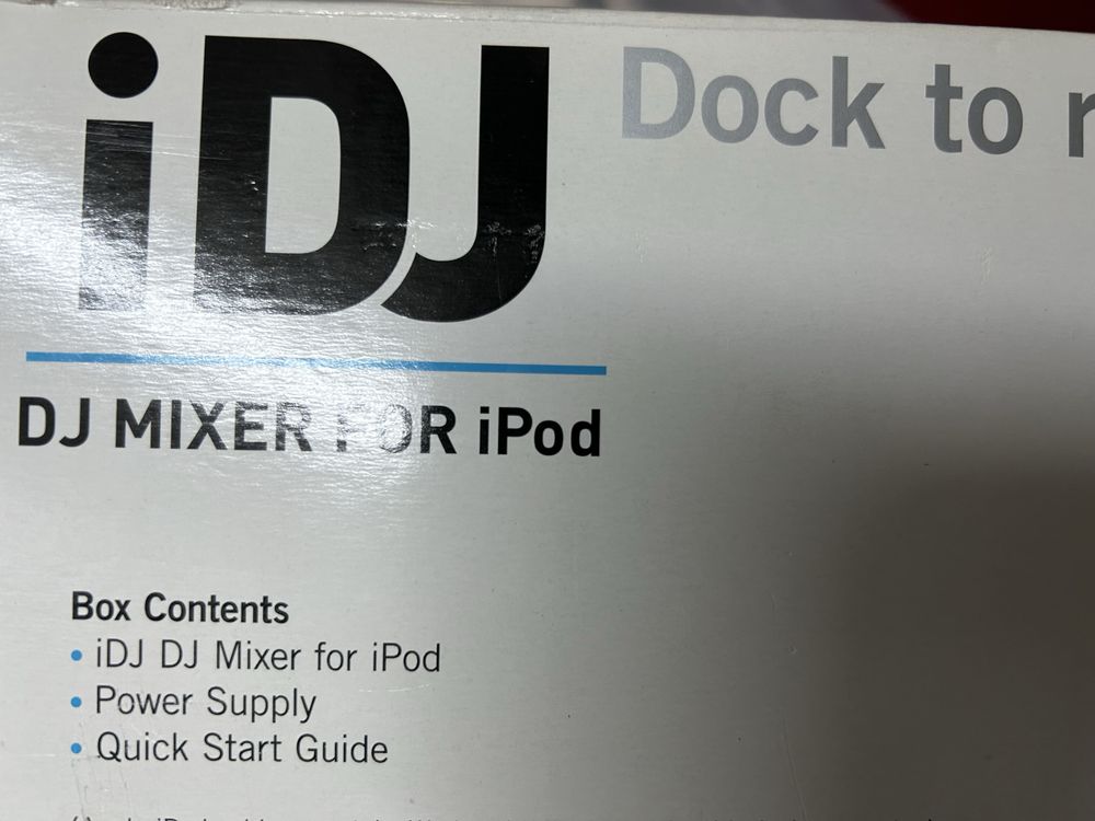 Numark DJ dockstation ipod