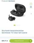 Słuchawki bezprzewodowe TV i telefon Sennheiser