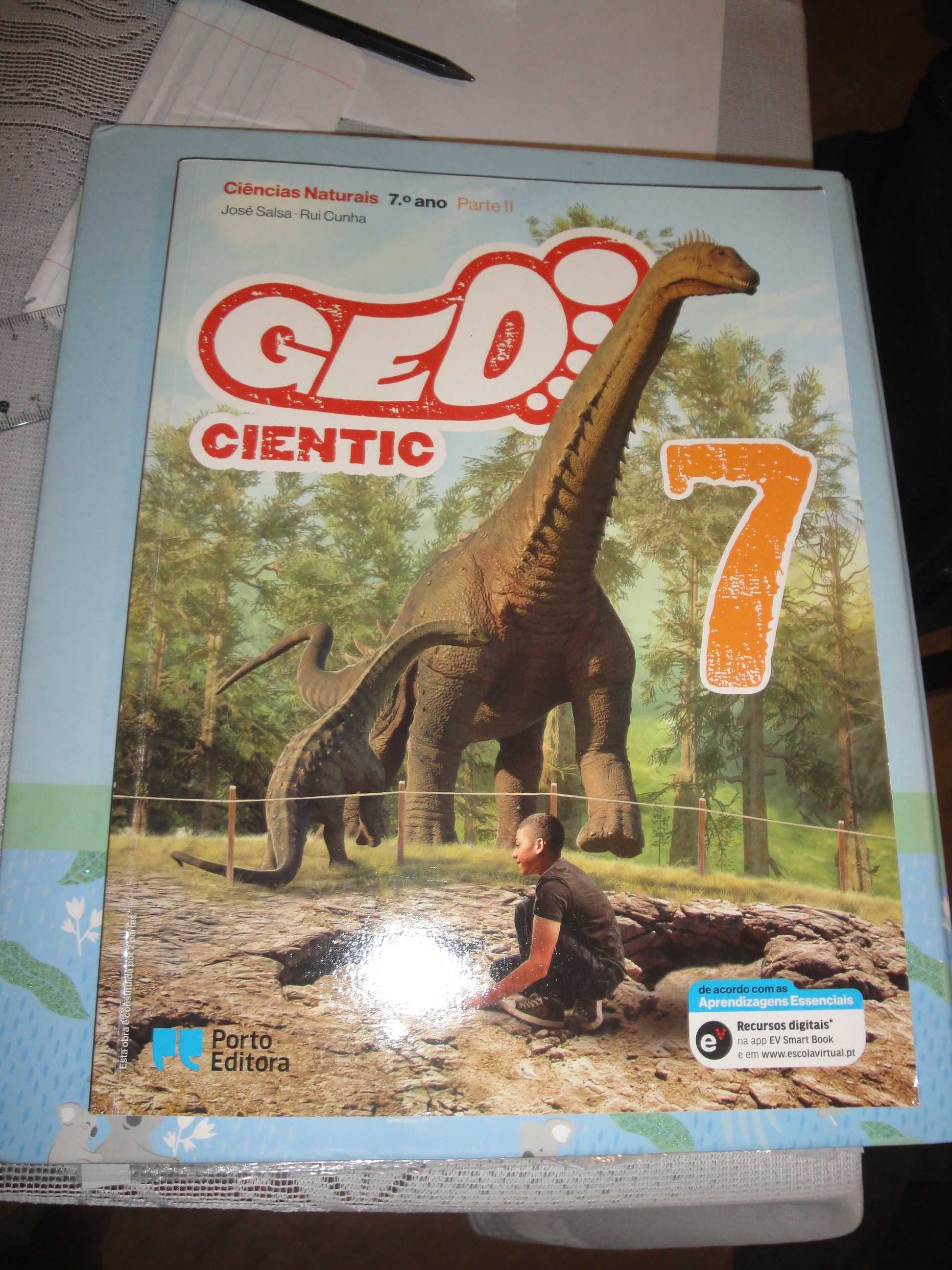 Manualparte 1 e 2  Ciencias naturais 7º ano  geo cientic