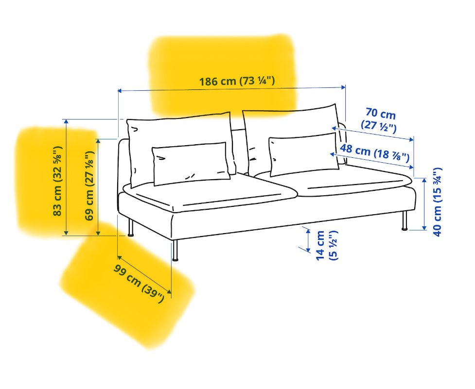 sofa Ikea Soderhamn