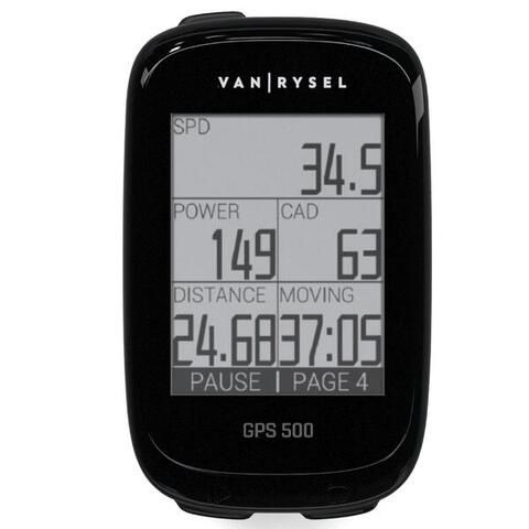 Licznik rowerowy GPS wodoodporny ekran 2.4" Bluetooth Ant+ trenażerowy