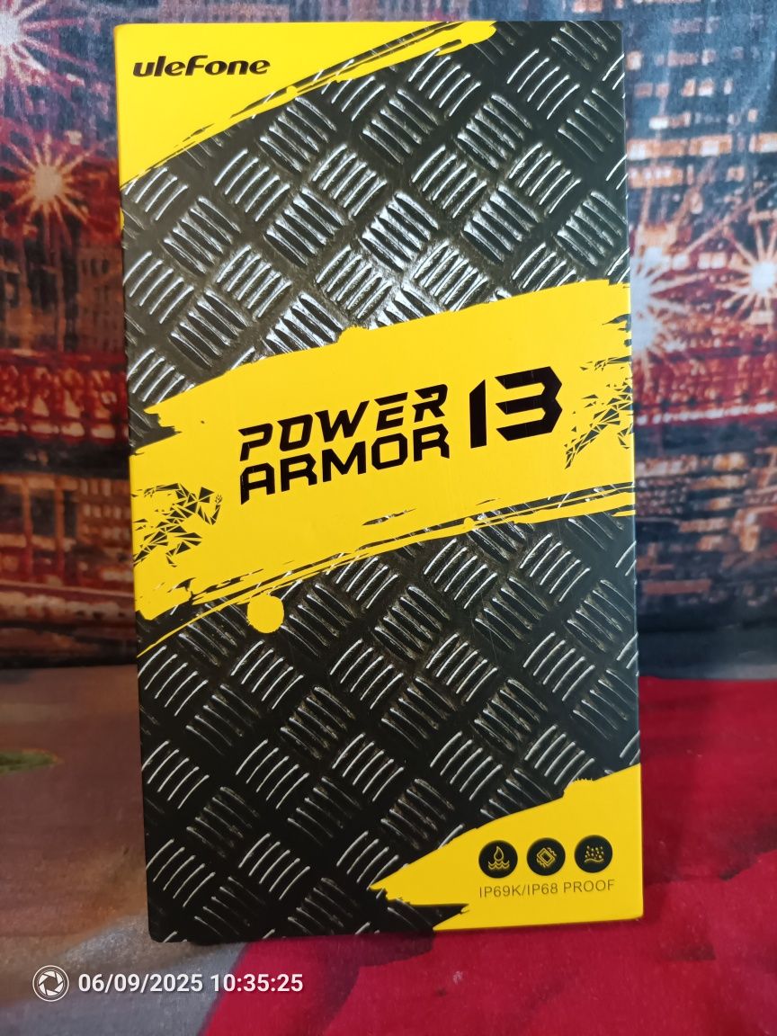 Ulefone armor 13. /8-256/ ip69K.ip68 Prof/ 13200mAh/ Media Tek G95