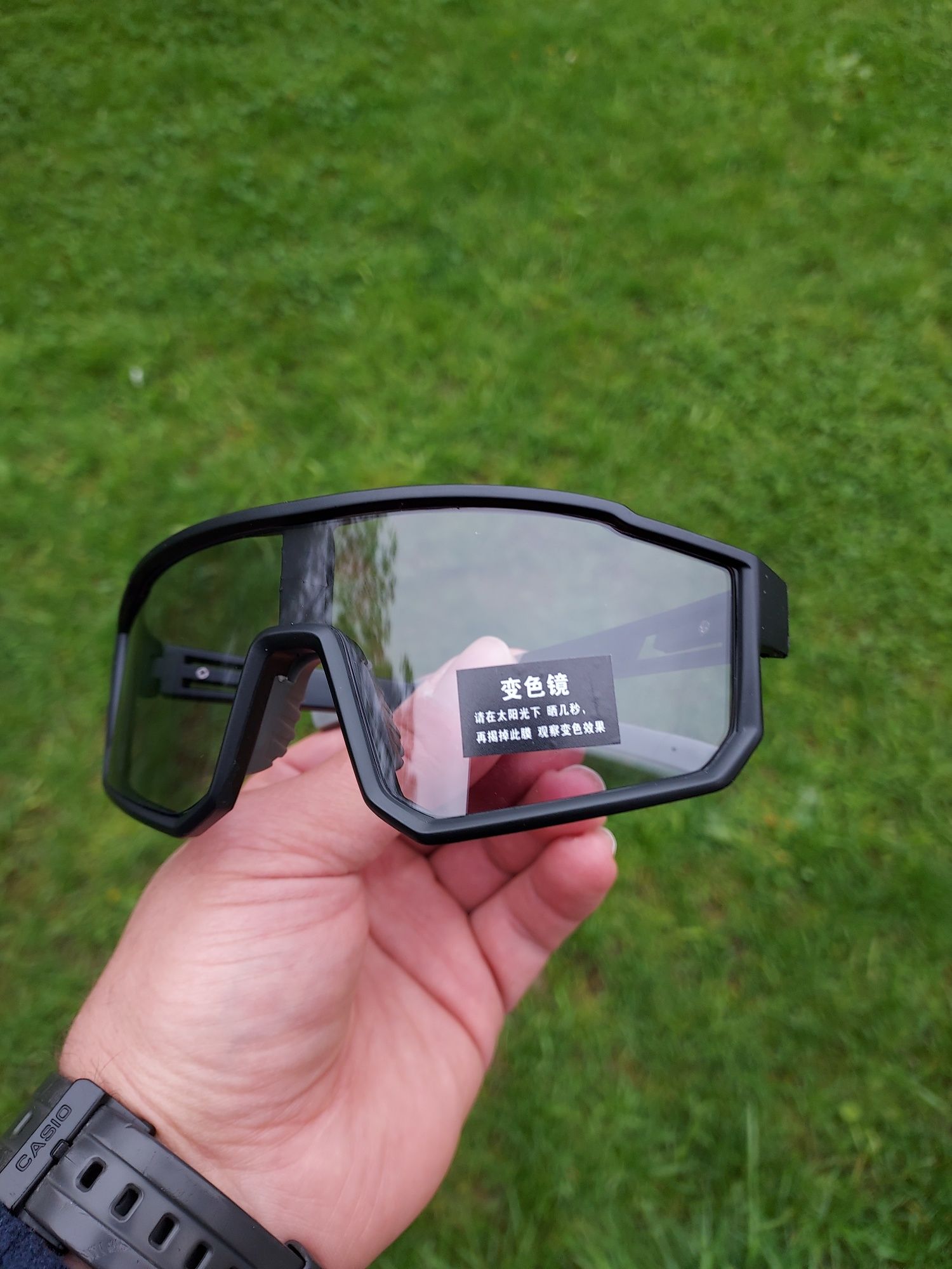 NOWE PHOTOCHROMIC okulary sportowe rowerowe do biegania