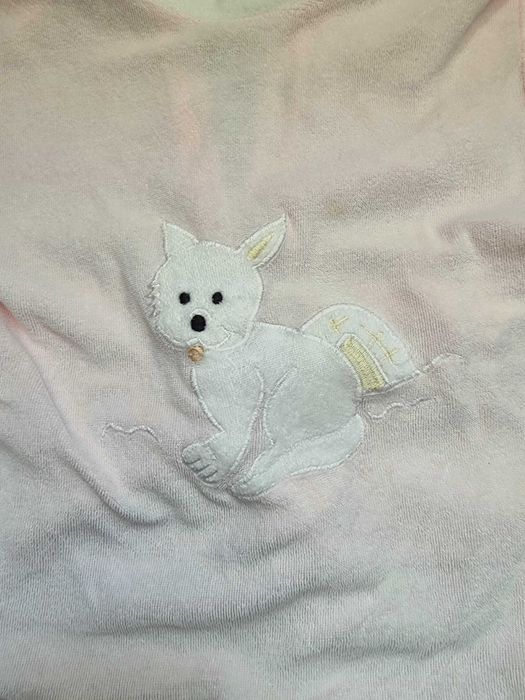 Babygrow cor-de-rosa com o desenho de um animal, 18 meses