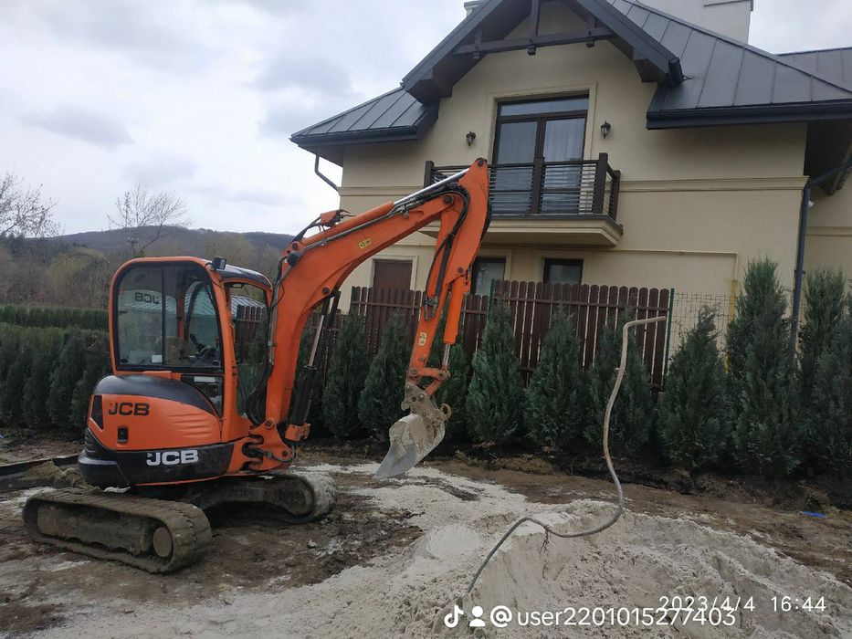 Послуги міні екскаватора,оренда, міні екскаватора, скептик каналізація