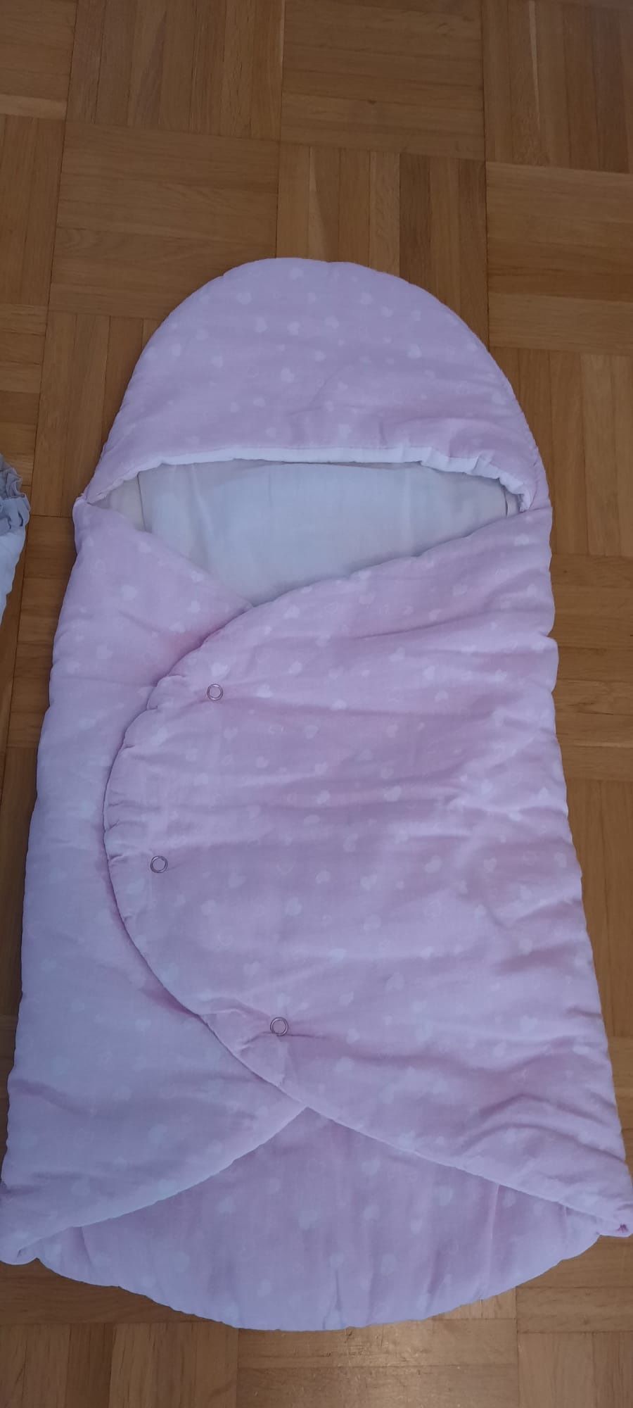 Rożek otulacz dla dziewczynki