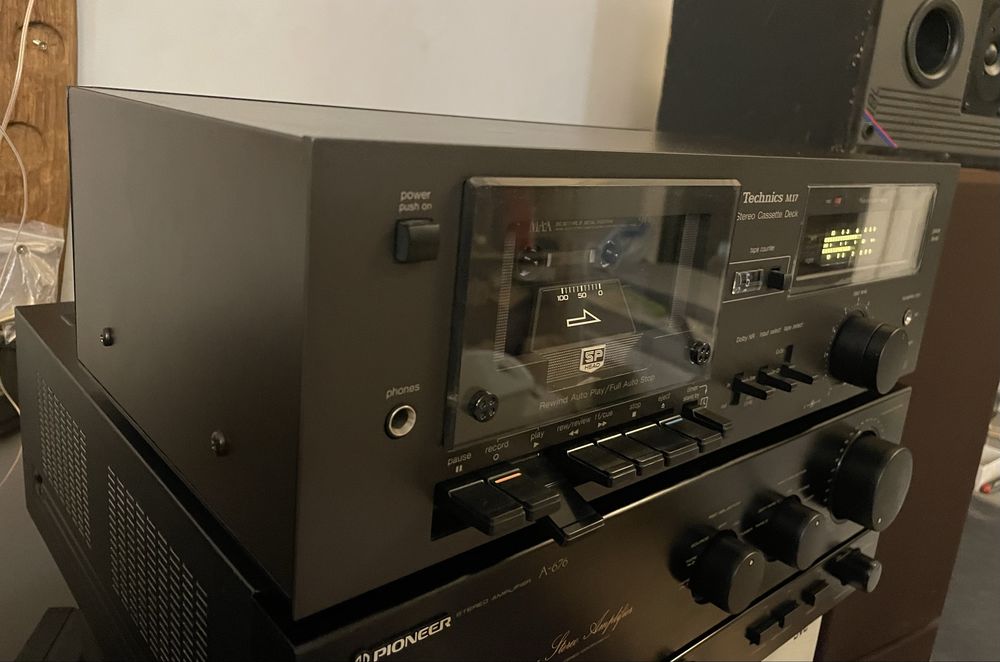 Deck TECHNICS M-17 vintage sprawny  100% piękny stan